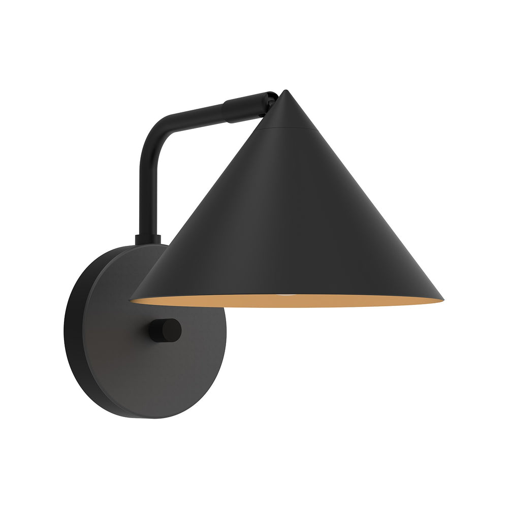 Alora Canada - One Light Wall Sconce - Remy - Brushed Gold|Matte Black|White- Union Lighting Luminaires Decor