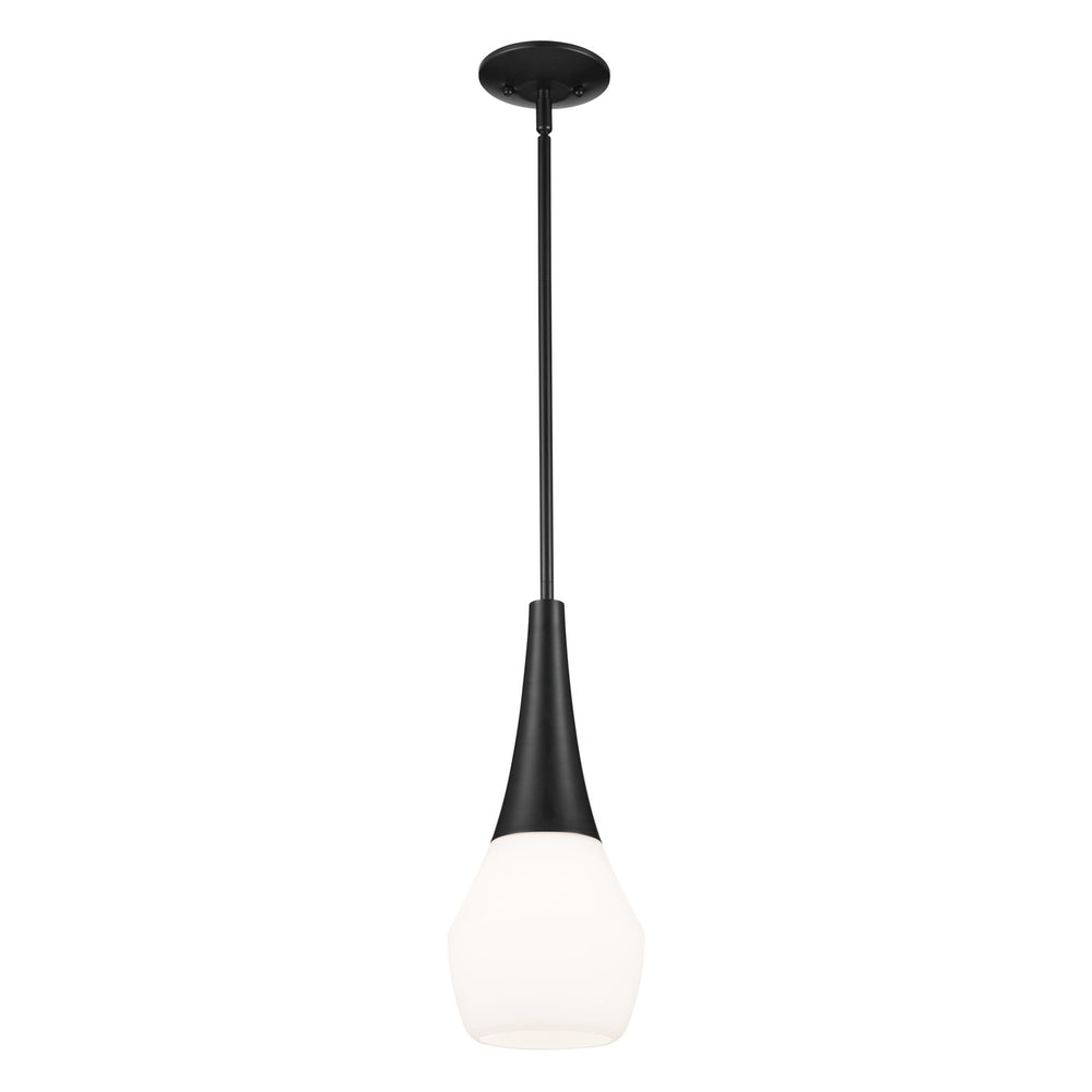 Kichler Canada - One Light Pendant - Deela - Black- Union Lighting Luminaires Decor