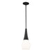 Kichler Canada - One Light Pendant - Deela - Black- Union Lighting Luminaires Decor