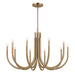 Kichler Canada - Ten Light Chandelier - Odensa - Champagne Bronze- Union Lighting Luminaires Decor