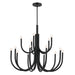 Kichler Canada - 15 Light Chandelier - Odensa - Black- Union Lighting Luminaires Decor