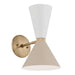 Kichler Canada - Two Light Wall Sconce - Phix - Champagne Bronze- Union Lighting Luminaires Decor