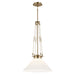 Kichler Canada - One Light Pendant - Albers - Champagne Bronze- Union Lighting Luminaires Decor