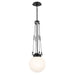 Kichler Canada - One Light Pendant - Albers - Black- Union Lighting Luminaires Decor