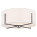 Kichler Canada - Two Light Flush Mount - Malen - Classic Pewter- Union Lighting Luminaires Decor