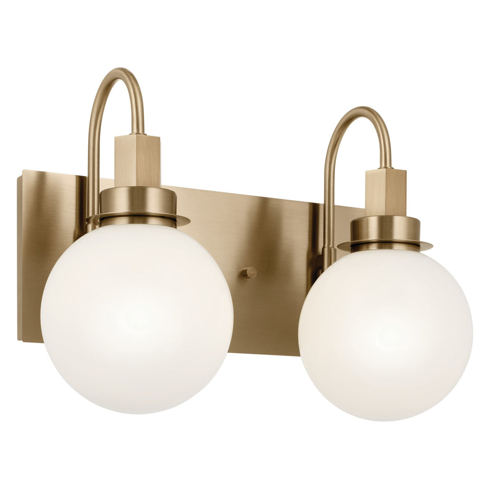 Kichler Canada - Two Light Bath - Hex - Champagne Bronze- Union Lighting Luminaires Decor