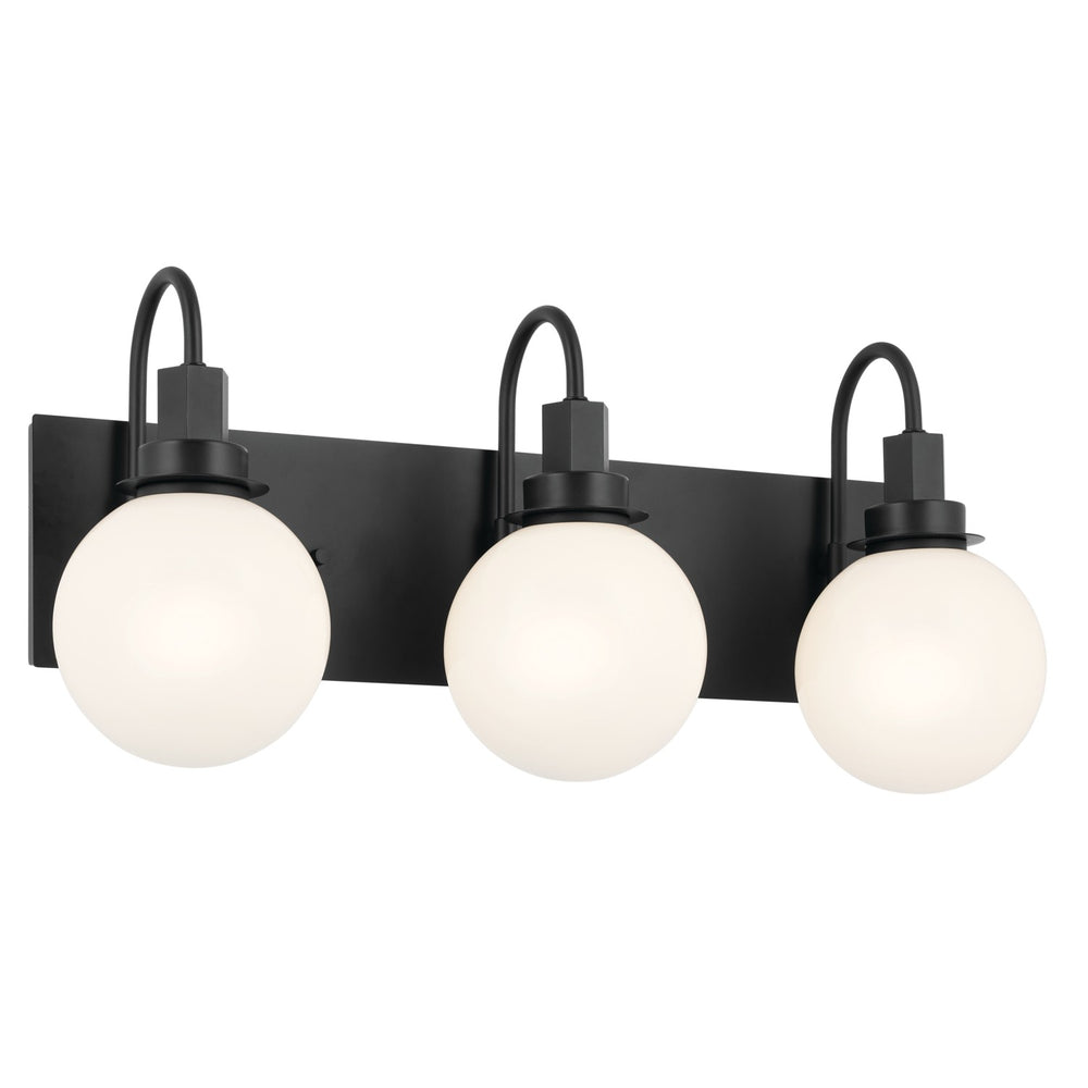 Kichler Canada - Three Light Bath - Hex - Black- Union Lighting Luminaires Decor
