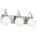 Kichler Canada - Three Light Bath - Hex - Chrome- Union Lighting Luminaires Decor