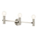 Kichler Canada - Three Light Bath - Torche - Brushed Nickel- Union Lighting Luminaires Decor