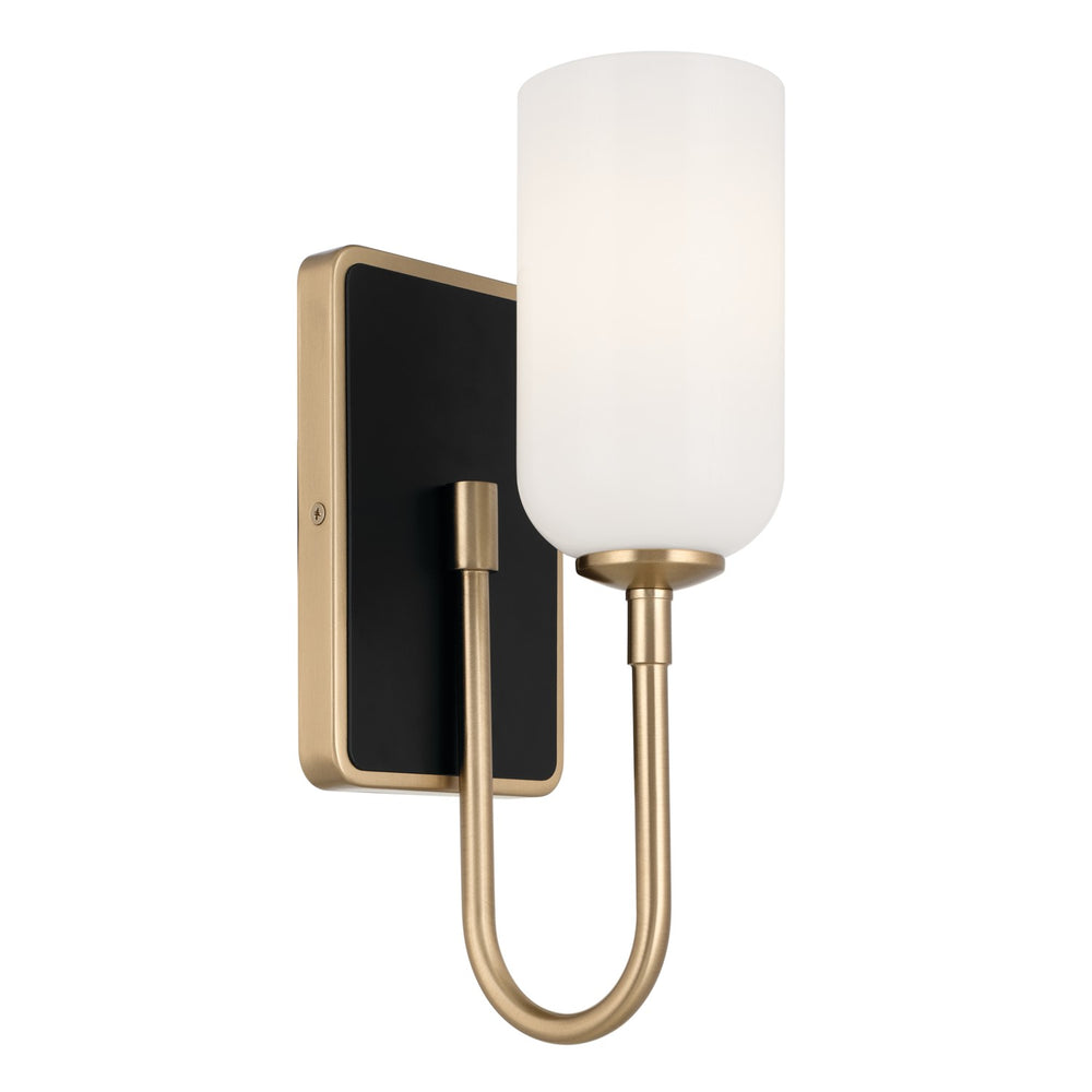 Kichler Canada - One Light Wall Sconce - Solia - Champagne Bronze- Union Lighting Luminaires Decor