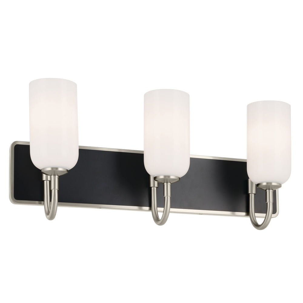 Kichler Canada - Three Light Bath - Solia - Brushed Nickel- Union Lighting Luminaires Decor