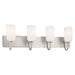 Kichler Canada - Four Light Bath - Solia - Polished Nickel- Union Lighting Luminaires Decor