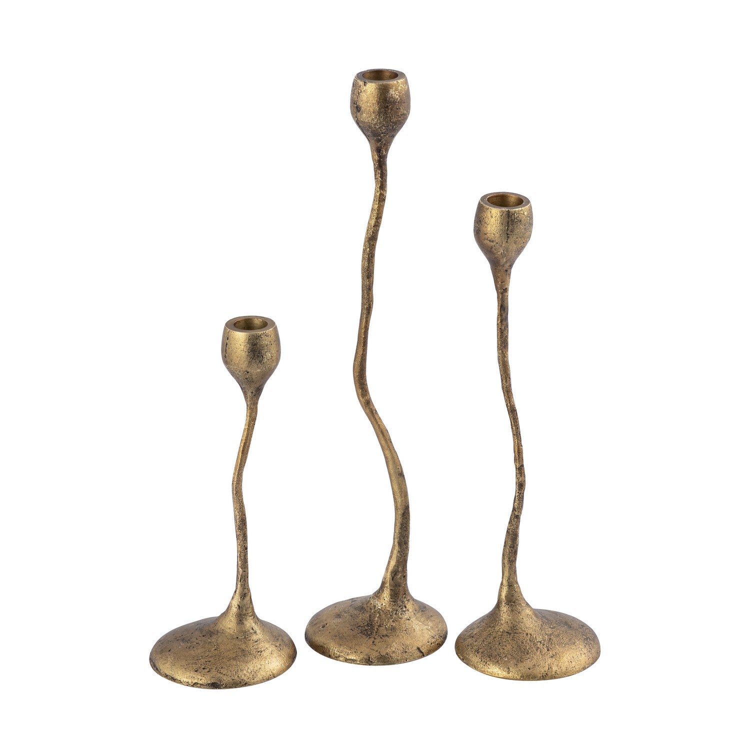 ELK Home - Candleholder - Set of 3 - Rosen - Brass- Union Lighting Luminaires Decor
