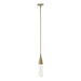 Hubbardton Forge - One Light Mini Pendant - Fritz - Soft Gold- Union Lighting Luminaires Decor