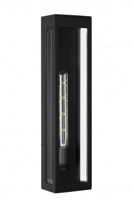 Avenue Lighting - One Light Outdoor Wall Sconce - Avenue Outdoor - Black- Union Lighting Luminaires Decor
