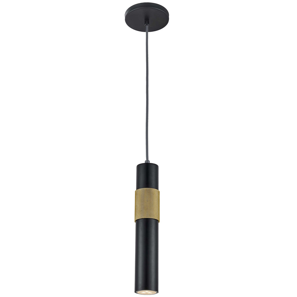 Dainolite Canada - One Light Pendant - Passwell - Matte Black- Union Lighting Luminaires Decor