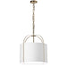 Dainolite Canada - One Light Pendant - Quincy - White- Union Lighting Luminaires Decor