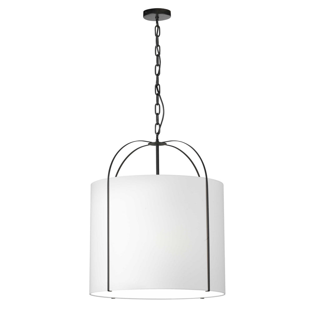 Dainolite Canada - Three Light Pendant - Quincy - White- Union Lighting Luminaires Decor