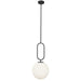Dainolite Canada - One Light Pendant - Simone - Matte Black- Union Lighting Luminaires Decor