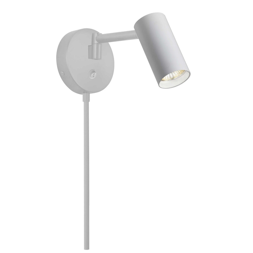 Dainolite Canada - One Light Wall Swing Arm Spotlight - Stanly - Matte White- Union Lighting Luminaires Decor