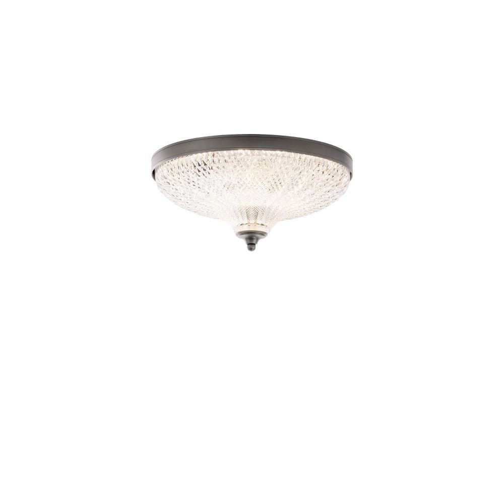 Schonbek - LED Flush Mount - Roma - Antique Nickel- Union Lighting Luminaires Decor