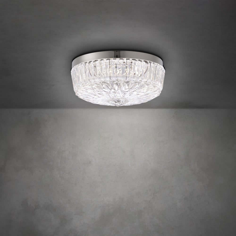 Schonbek - LED Flush Mount - Regina - Polished Nickel- Union Lighting Luminaires Decor