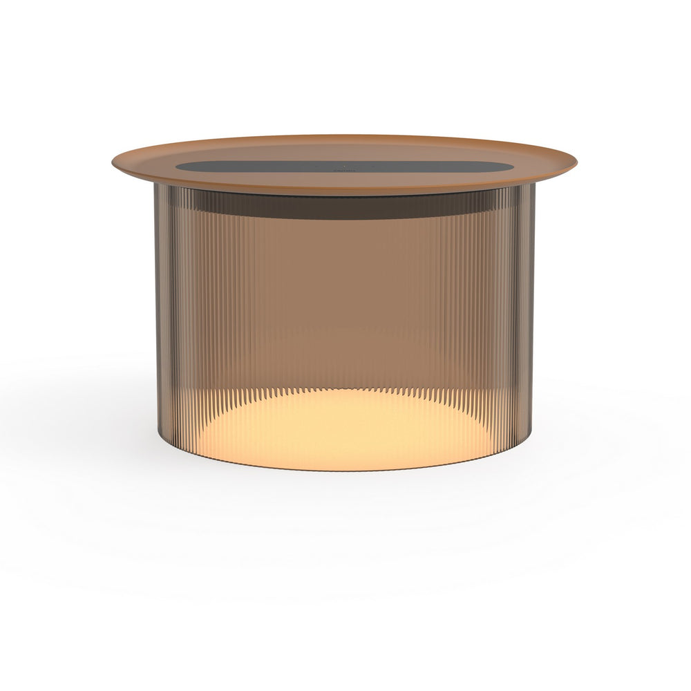 Pablo Designs - LED Table - Carousel - Bronze/ Terracotta- Union Lighting Luminaires Decor