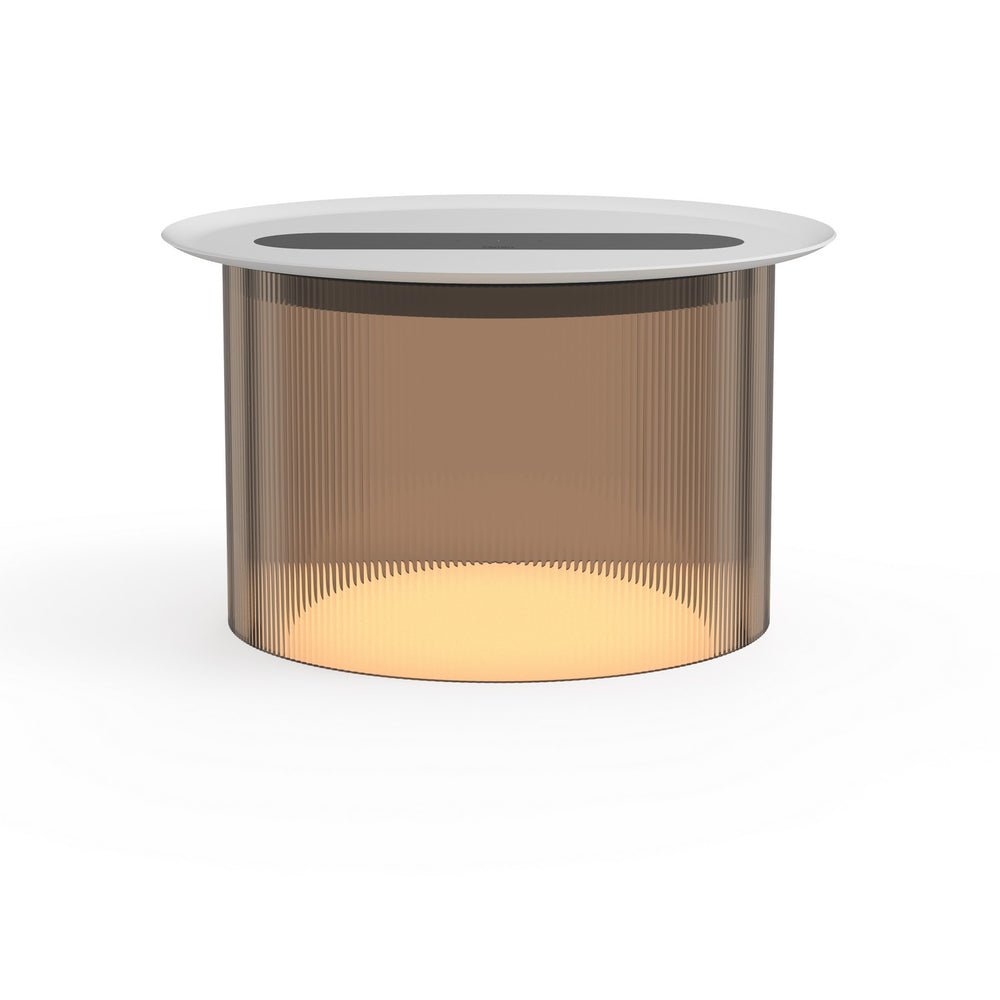 Pablo Designs - LED Table - Carousel - Bronze/White- Union Lighting Luminaires Decor