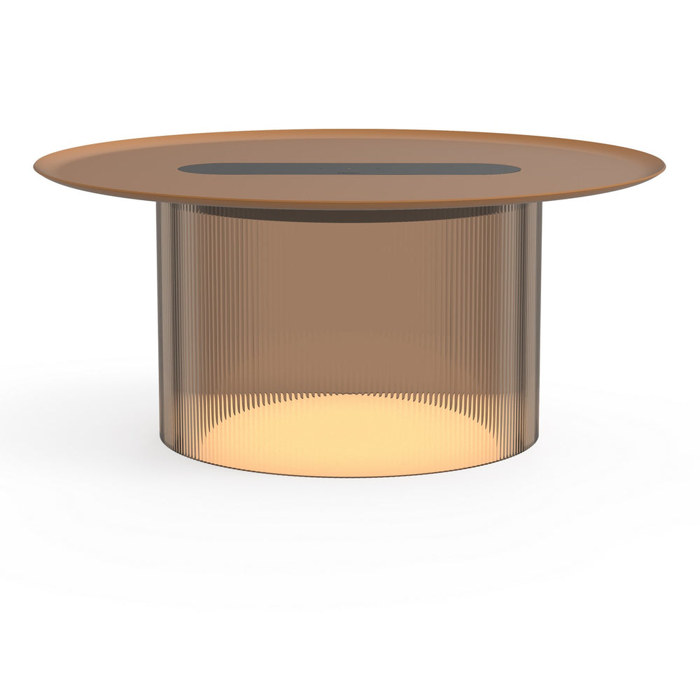 Pablo Designs - LED Table - Carousel - Bronze/ Terracotta- Union Lighting Luminaires Decor