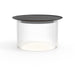 Pablo Designs - LED Table - Carousel - Clear/ Black- Union Lighting Luminaires Decor