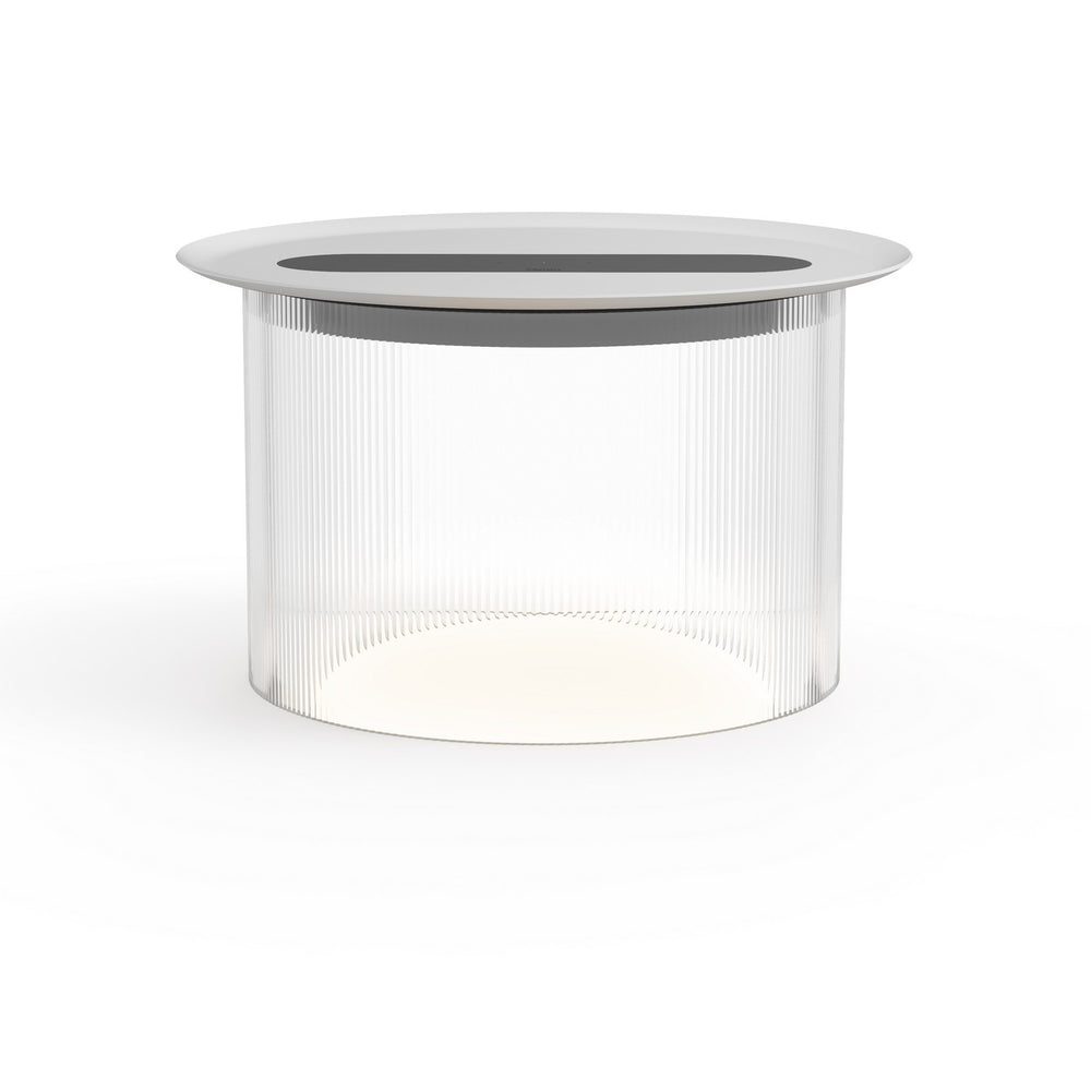 Pablo Designs - LED Table - Carousel - Clear/White- Union Lighting Luminaires Decor