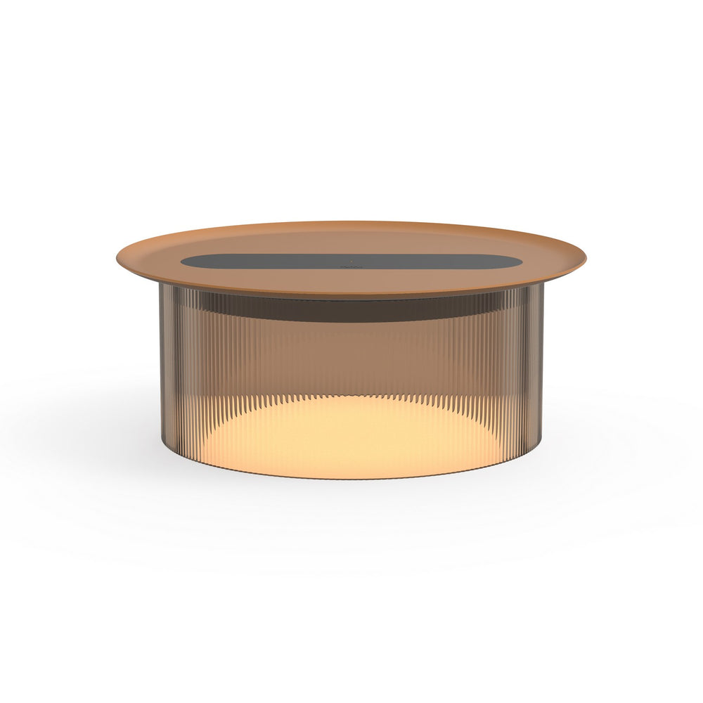 Pablo Designs - LED Table - Carousel - Bronze/ Terracotta- Union Lighting Luminaires Decor