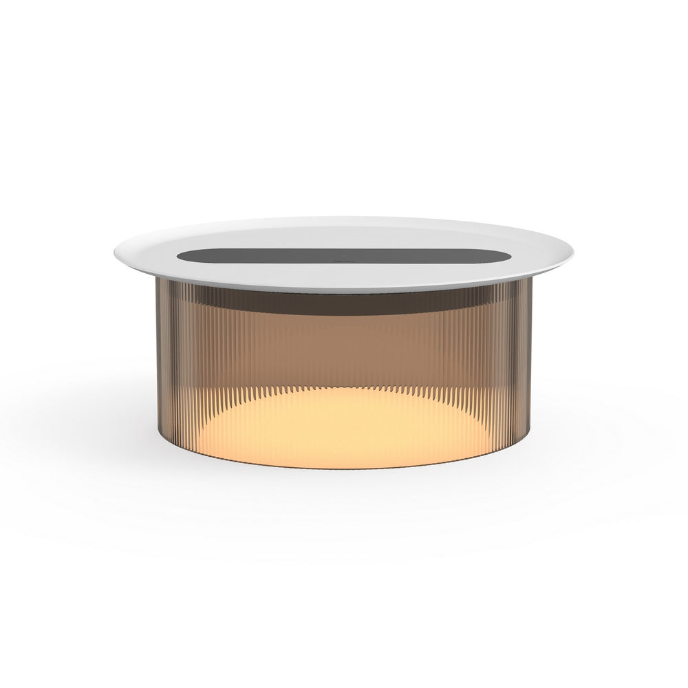 Pablo Designs - LED Table - Carousel - Bronze/White- Union Lighting Luminaires Decor