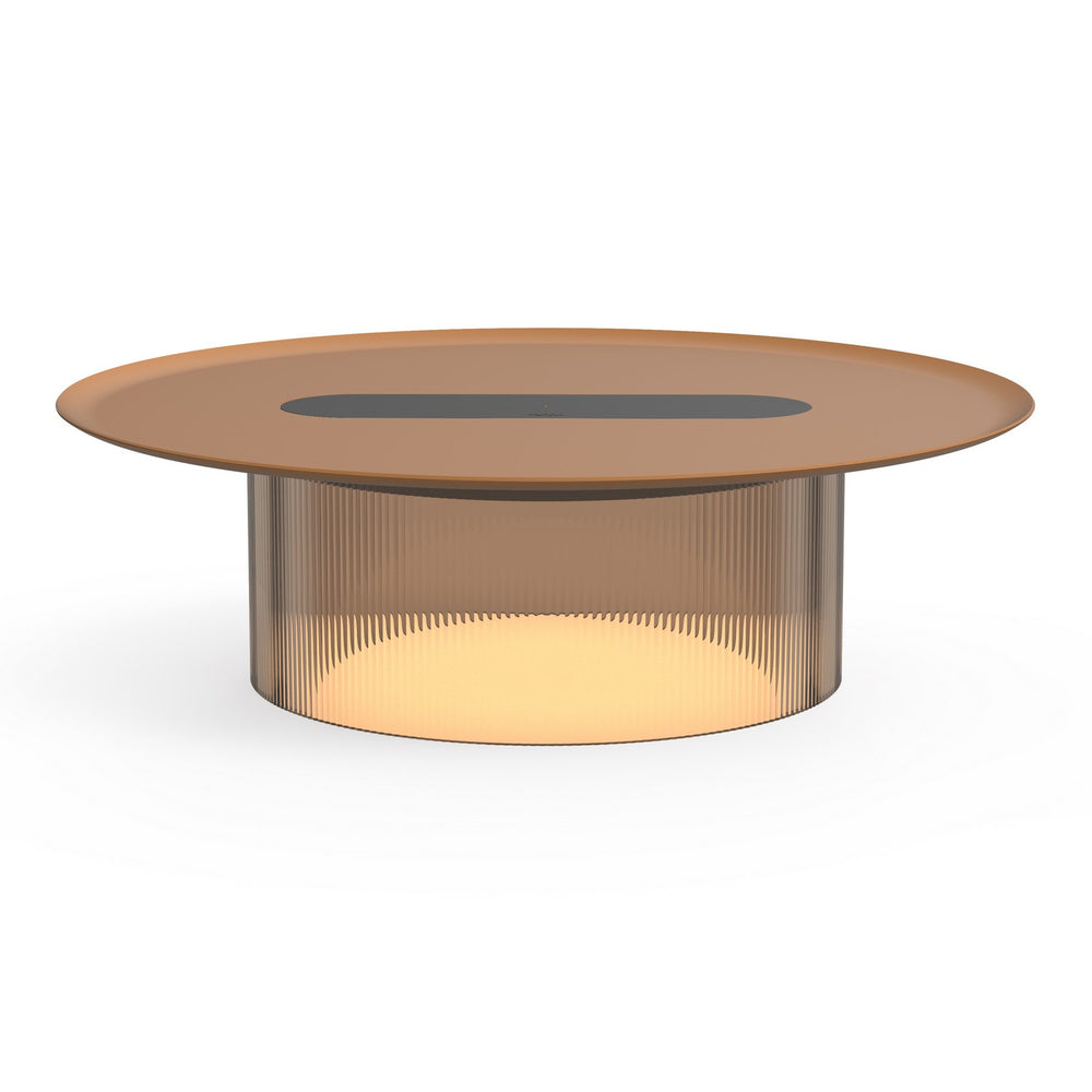 Pablo Designs - LED Table - Carousel - Bronze/ Terracotta- Union Lighting Luminaires Decor