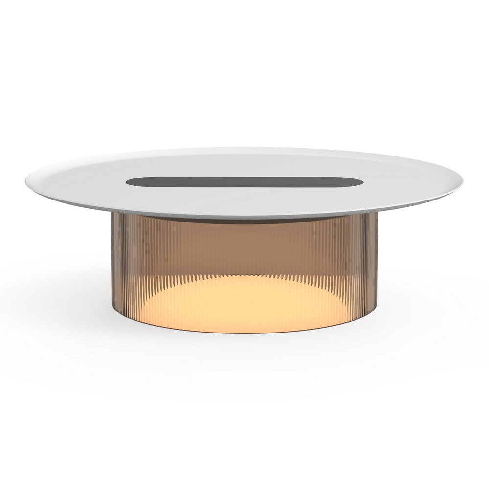 Pablo Designs - LED Table - Carousel - Bronze/White- Union Lighting Luminaires Decor