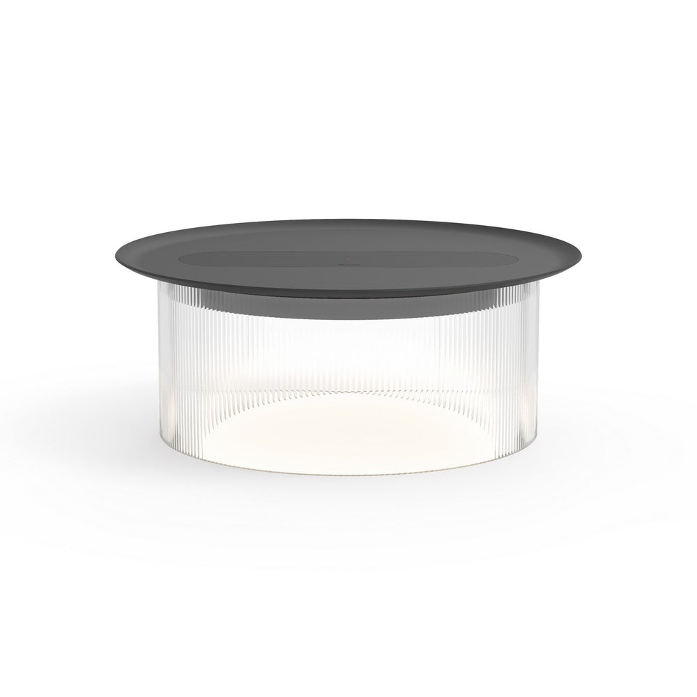 Pablo Designs - LED Table - Carousel - Clear/ Black- Union Lighting Luminaires Decor