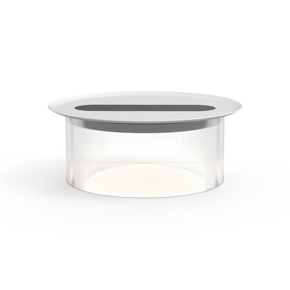 Pablo Designs - LED Table - Carousel - Clear/White- Union Lighting Luminaires Decor