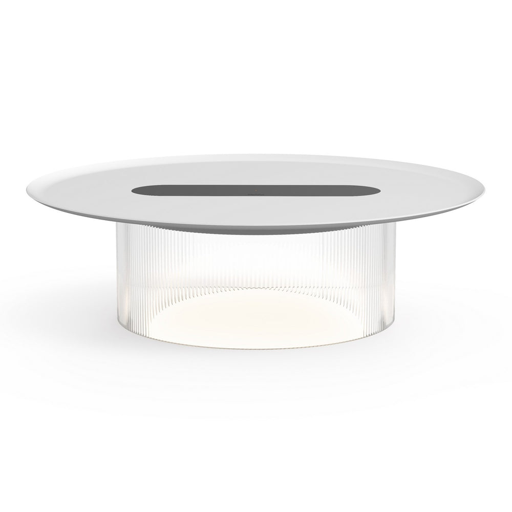 Pablo Designs - LED Table - Carousel - Clear/White- Union Lighting Luminaires Decor