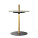 Pablo Designs - LED Pedestal - Nivel - White Oak/White- Union Lighting Luminaires Decor