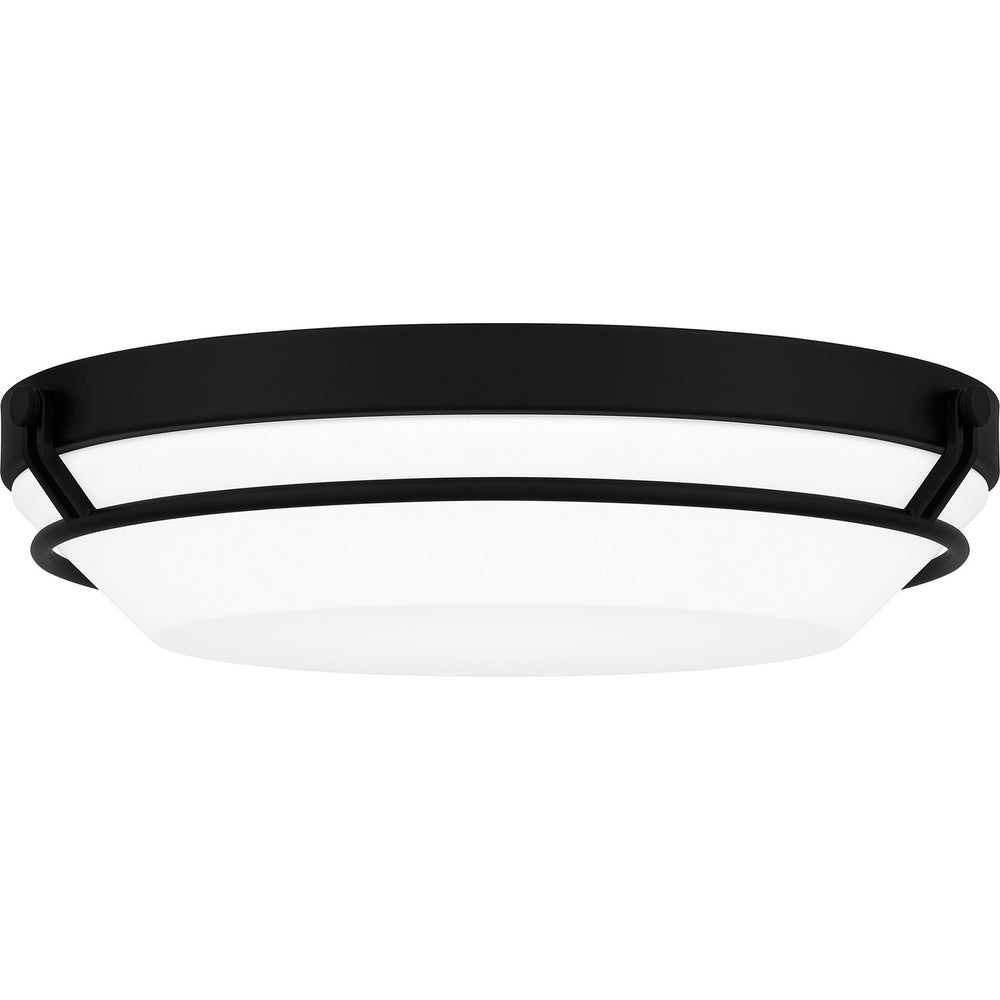 Quoizel - LED Flush Mount - Dunbar - Matte Black- Union Lighting Luminaires Decor