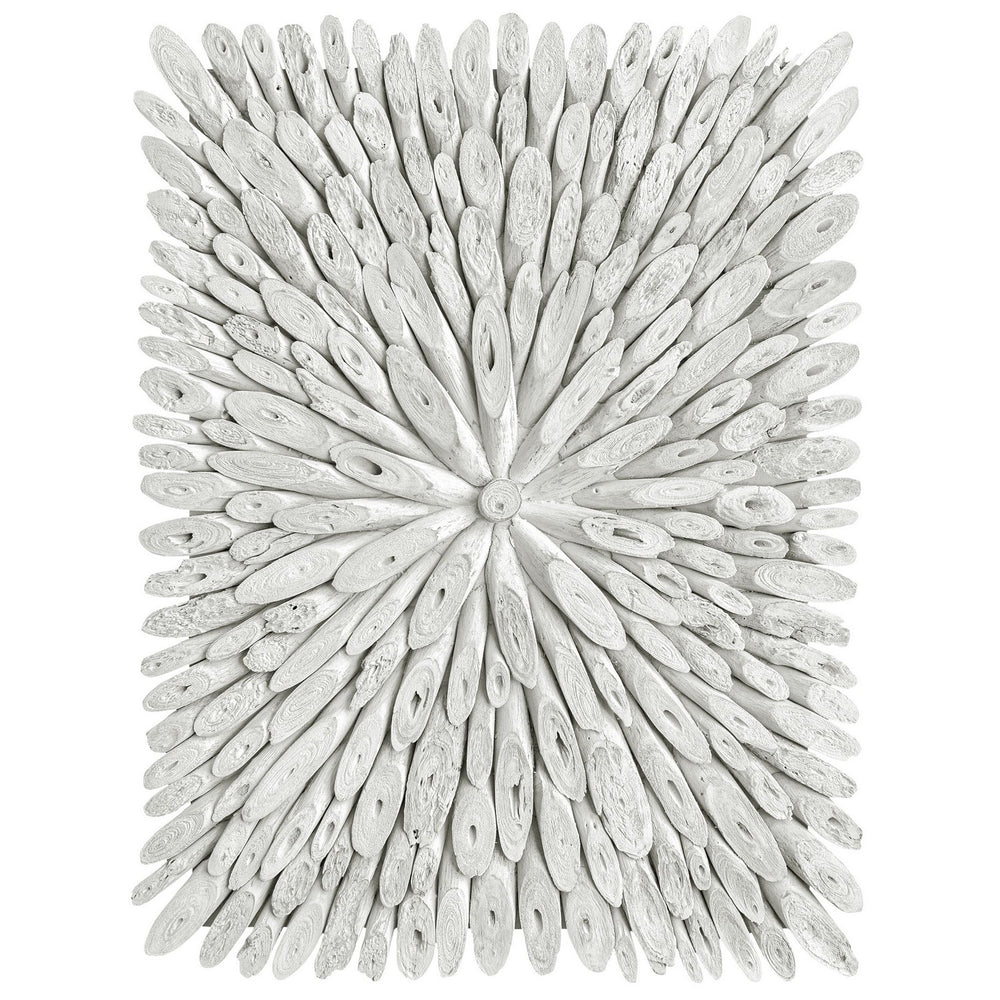 Uttermost - Wall Decor - Bahama Wood - White Washed- Union Lighting Luminaires Decor
