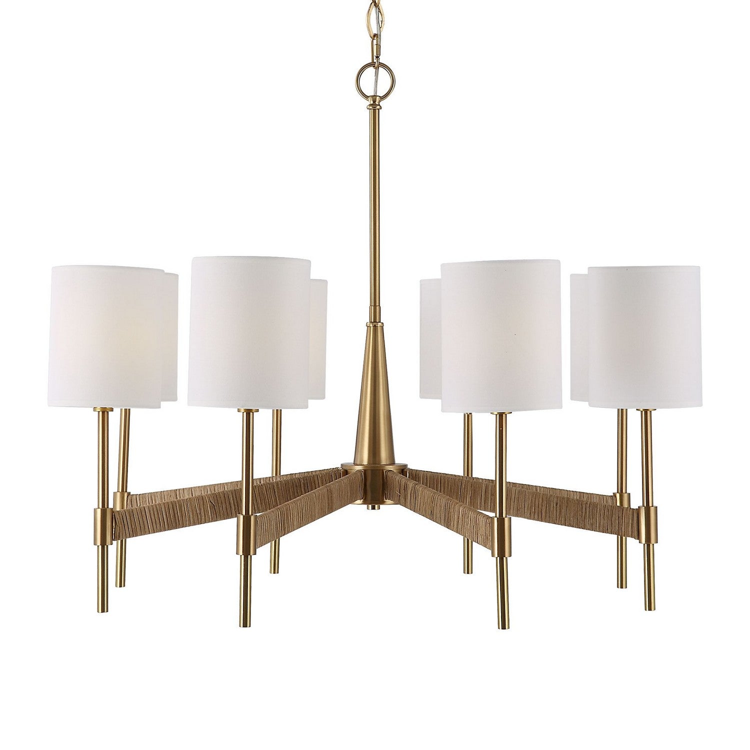 Uttermost - Eight Light Chandelier - Lautoka — Union Lighting & Decor