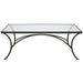 Uttermost - Coffee Table - Alayna - Satin Black- Union Lighting Luminaires Decor