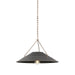 Troy Lighting Canada - One Light Pendant - Arcane - Patina Brass- Union Lighting Luminaires Decor