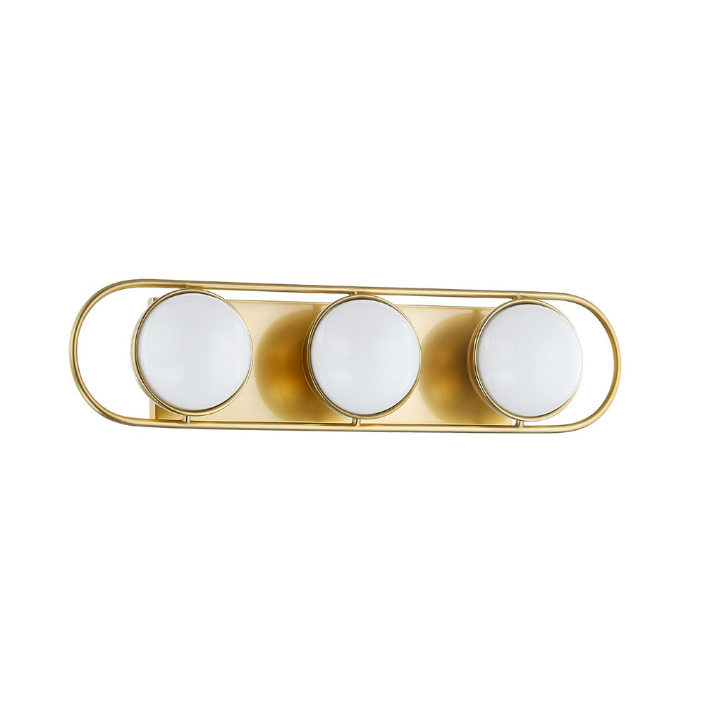 Mitzi Canada - Three Light Bath and Vanity - Amy - Aged Brass- Union Lighting Luminaires Decor