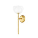 Mitzi Canada - One Light Wall Sconce - Cortney - Aged Brass- Union Lighting Luminaires Decor