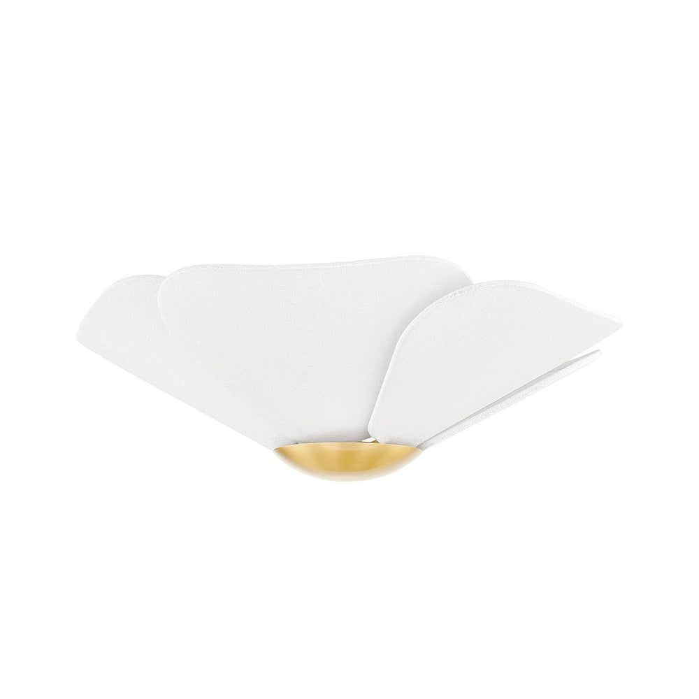 Mitzi Canada - LED Flush Mount - Madeline - Aged Brass- Union Lighting Luminaires Decor