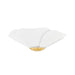 Mitzi Canada - LED Flush Mount - Madeline - Aged Brass- Union Lighting Luminaires Decor