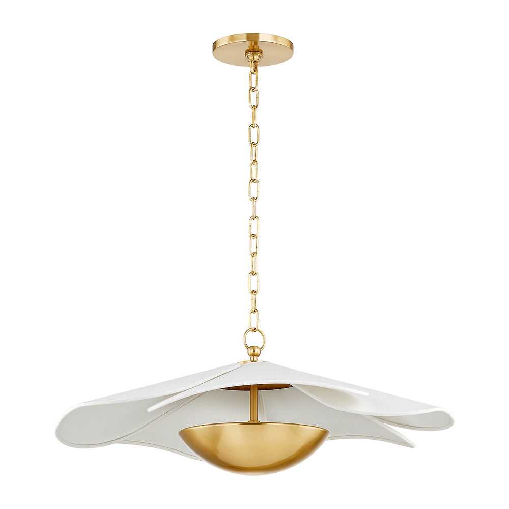 Mitzi Canada - LED Pendant - Madeline - Aged Brass- Union Lighting Luminaires Decor