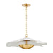 Mitzi Canada - LED Pendant - Madeline - Aged Brass- Union Lighting Luminaires Decor